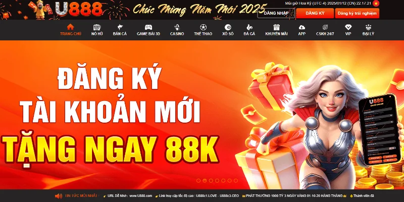 Giới thiệu U888 - Thương hiệu dẫn đầu với sự uy tín
