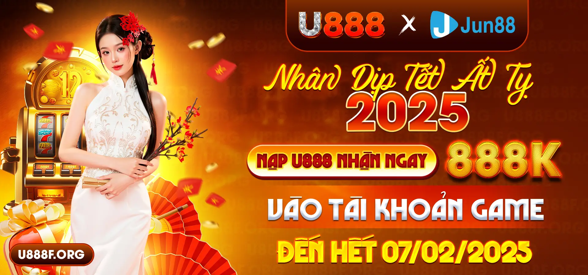 banner tết U888
